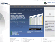 Tablet Screenshot of cyberbox.it