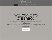Tablet Screenshot of cyberbox.net